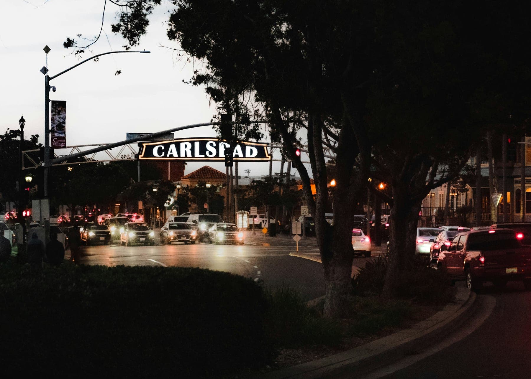 Carlsbad — service area for GrillValet