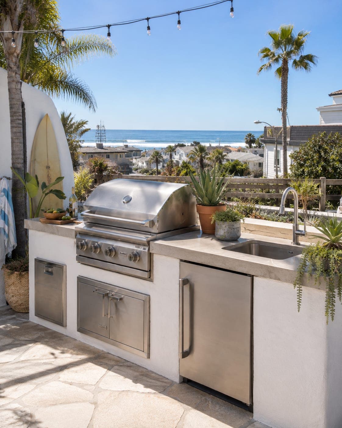Encinitas — The kitchen above the reef