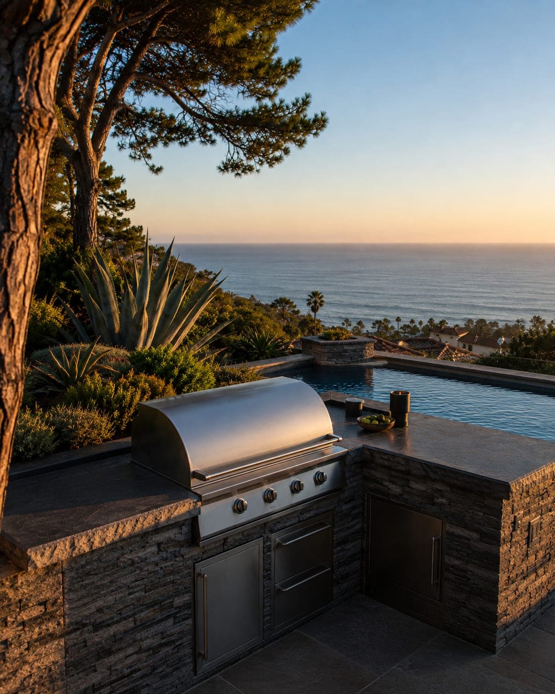 La Jolla — The kitchen above the fog