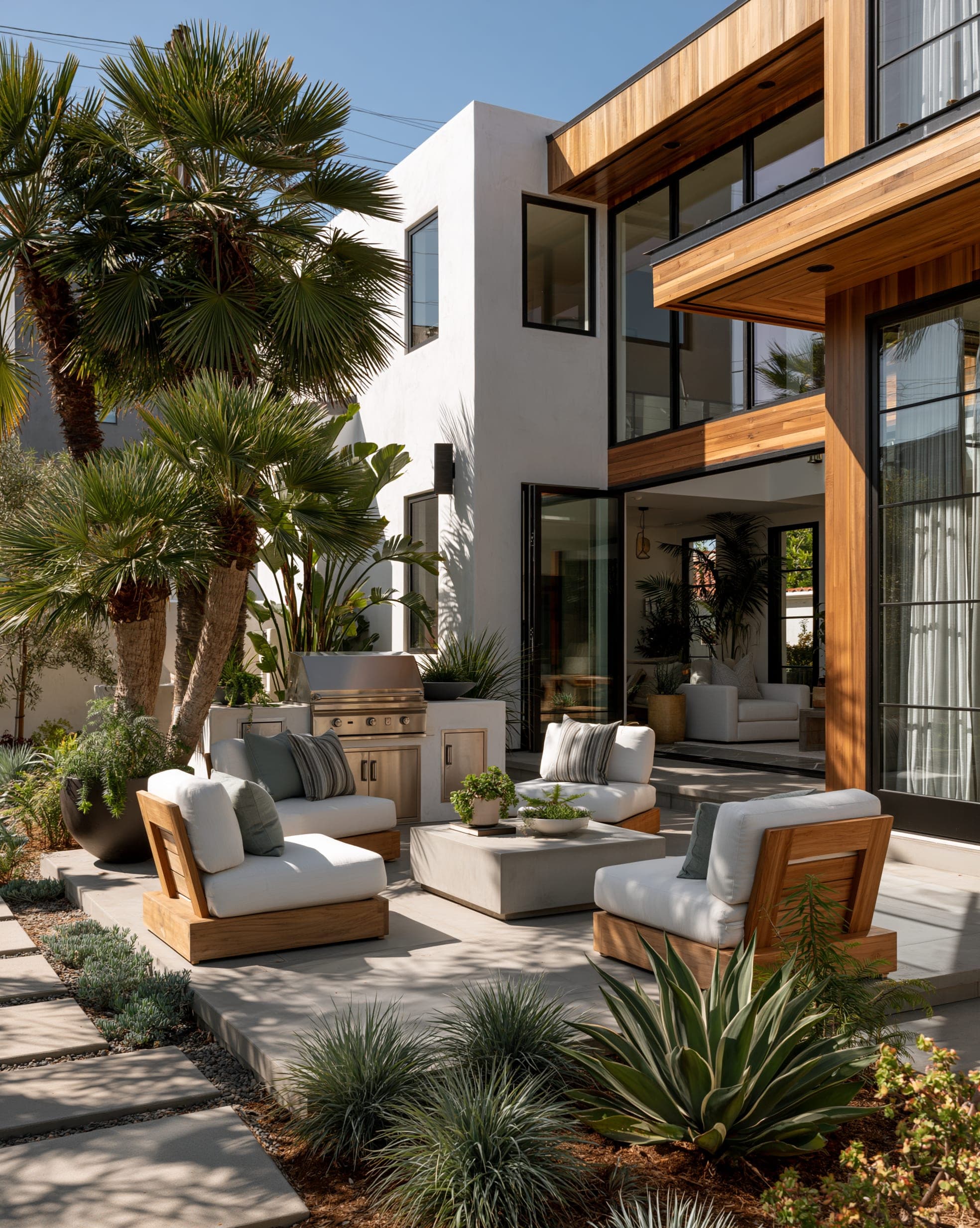 Redondo Beach — Established backyard, ten years in